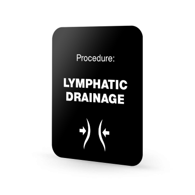 Lymphatic drainage - Leg lymphatic drainage (30 min.)