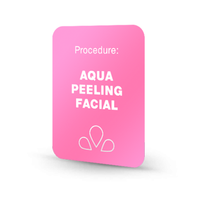 Facial cleansing - Aqua peeling + ultrasound + radiofrequency lifting