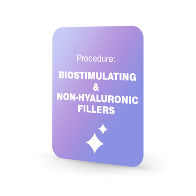 Biostimulating non-hyaluronic fillers - Sculptra